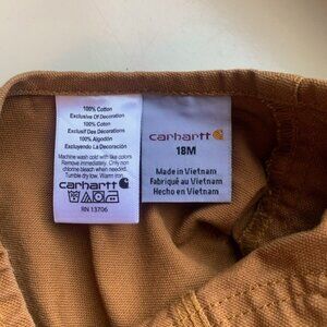 Carhartt toddler overalls